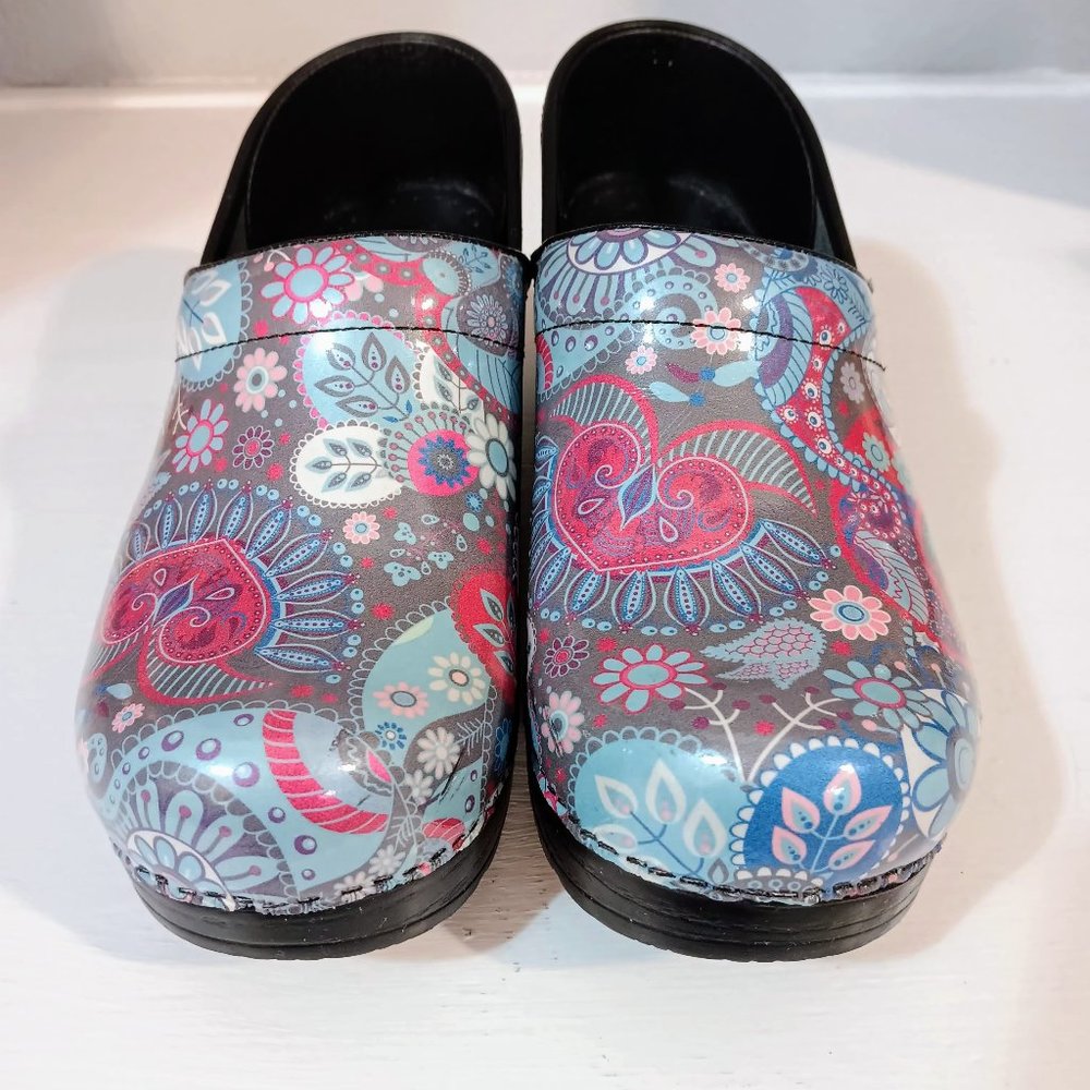 Dansko Patent Leather Clogs